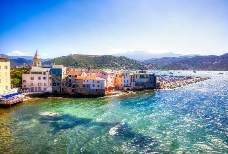 La vieille partie de Saint-Florent en Corse