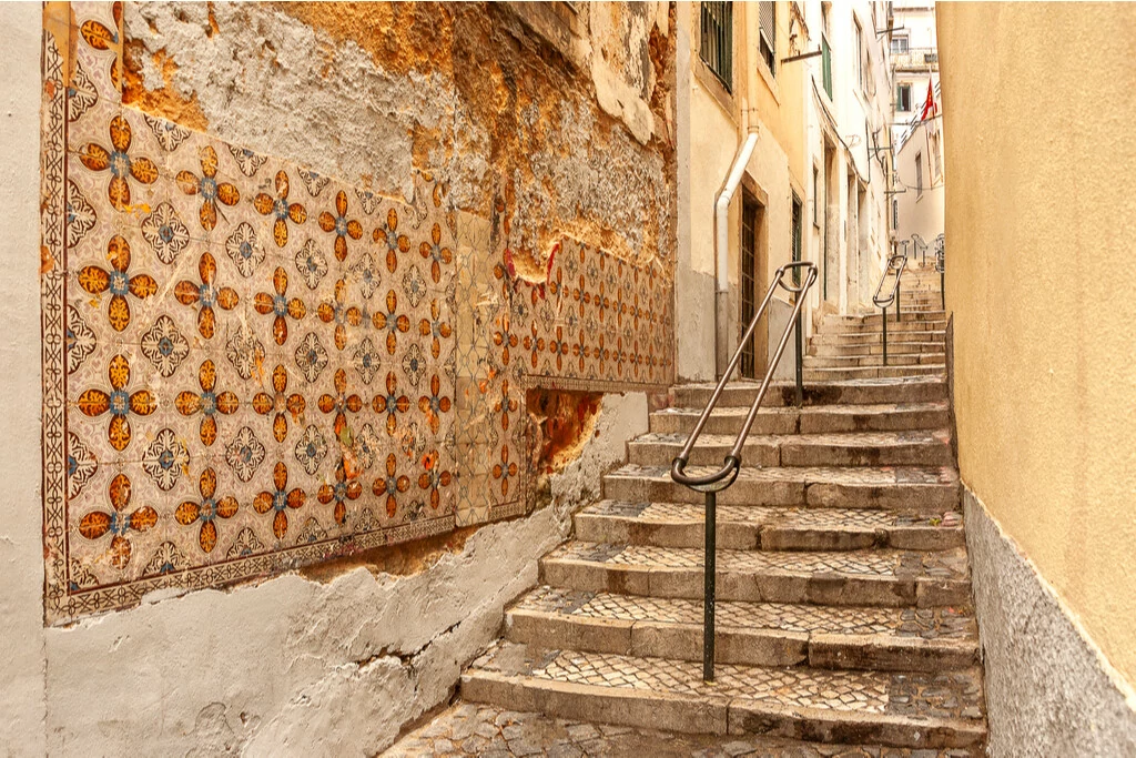 Le quartier d'Alfama à Lisbonne