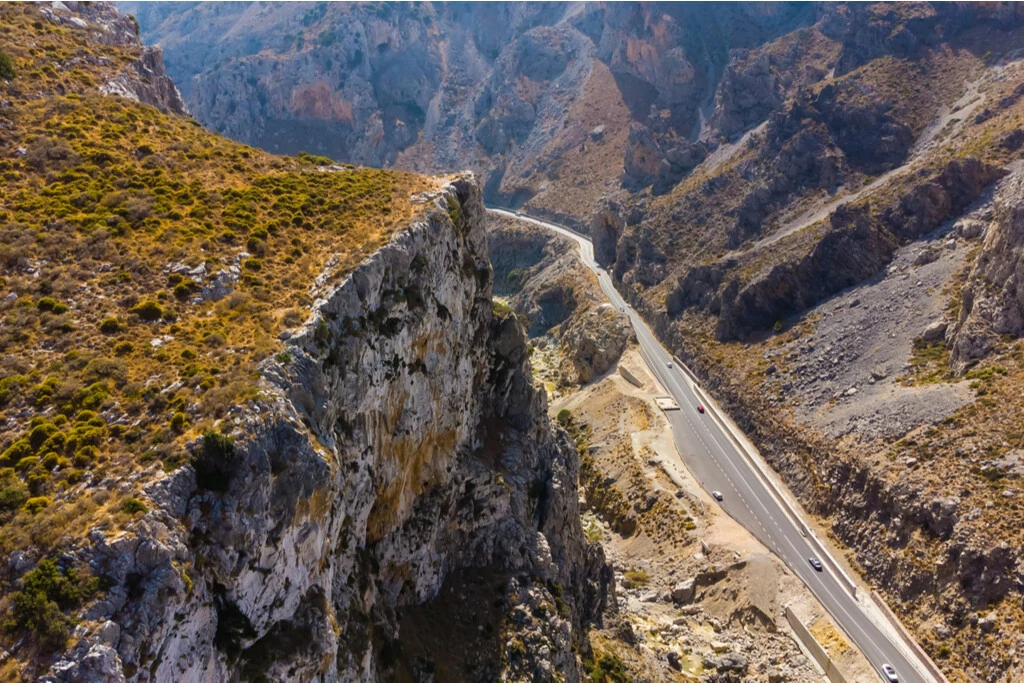 La Gorge de Samaria en Crète