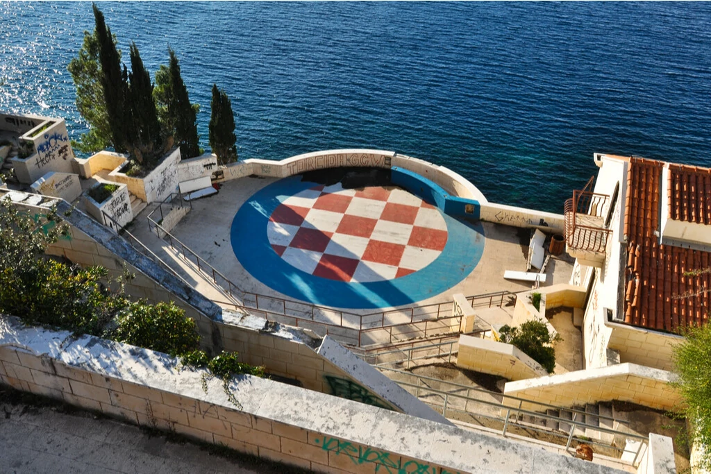 L'hôtel Belvédère à Dubrovnik