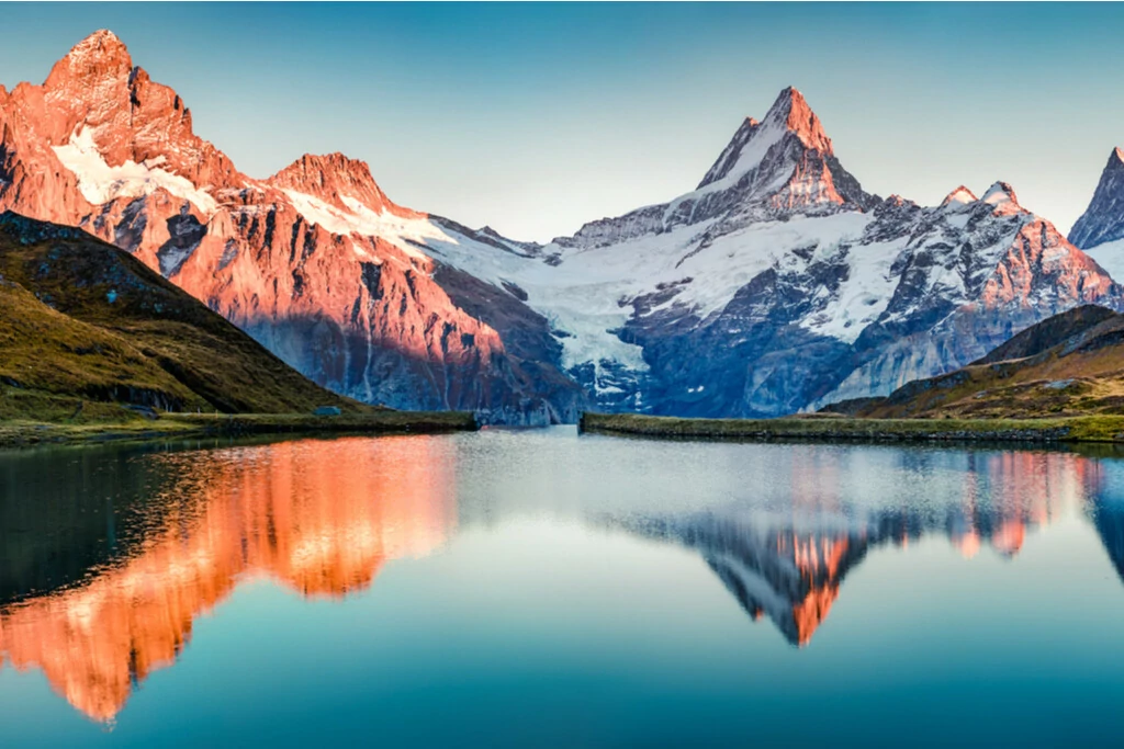 paysage Alpes lac