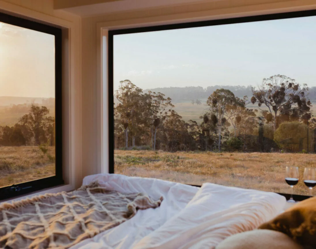 Vue sur nature tiny house