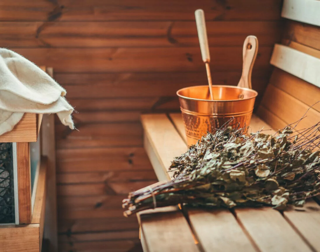 Accessoires pour sauna en bois