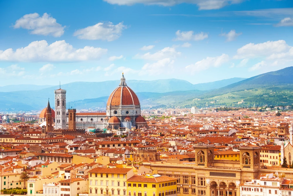 panorama sur toits de Florence