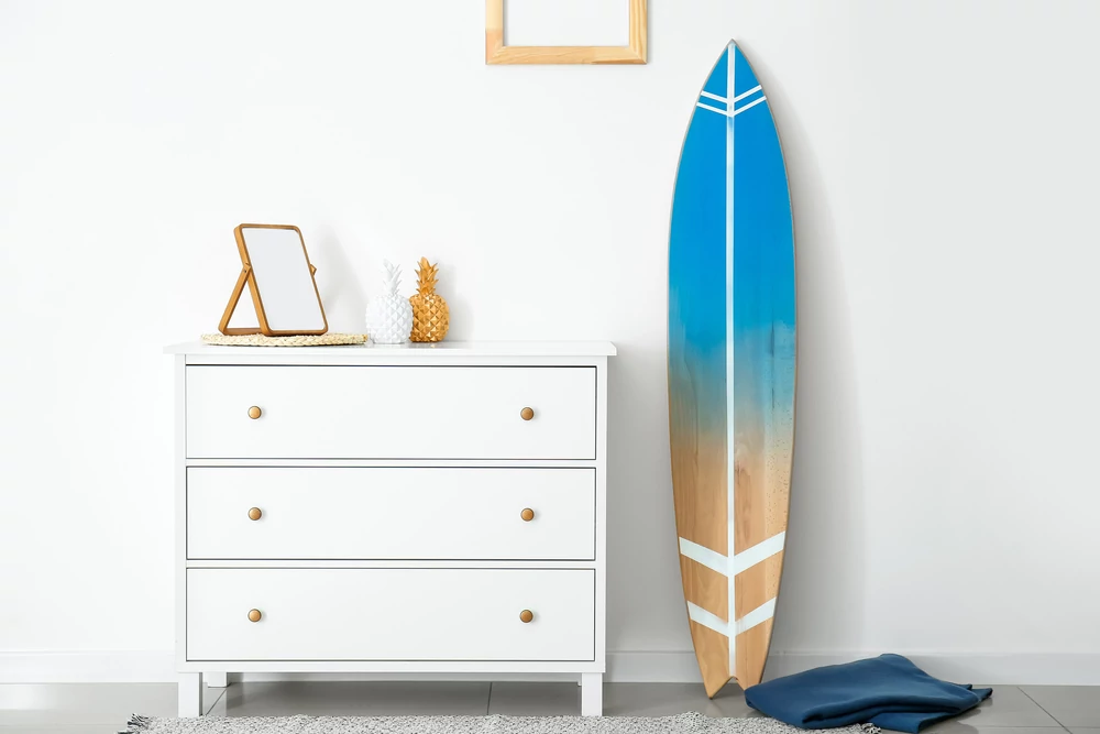 Maison de vacances avec thème surf